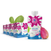 Caliwater Prickly Pear Kids Pouch 6 count/4.2 oz pouches, 25.2 Ounce